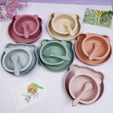 Baby Feeding Tableware Set of 3 Pieces Silicone